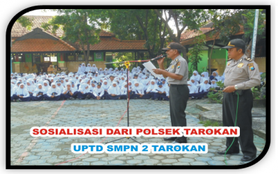 SOSIALISASI POLSEK TAROKAN